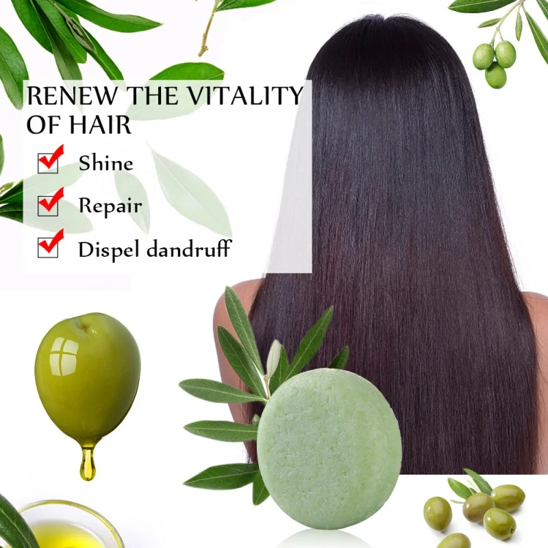 6 цветов органический шампунь для волос ручной работы мыло богатое растительными эфирными маслами увлажняет волосы удаление перхоти уход за волосами продукт