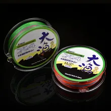 High Quality 4 Strands Line Multifilament For Fishing 100 m PE Braided Fishing Line Carp Fluorocarbon Fishing Line Supplies
