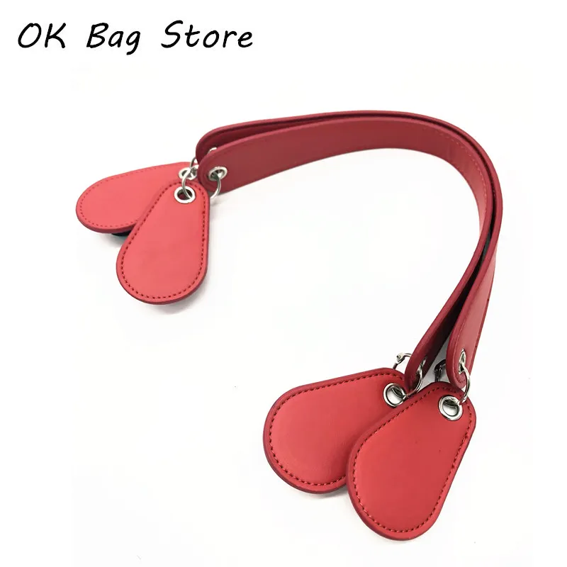 Ручки сумки Новое поступление 1 пара классический размер obag - Color: Red