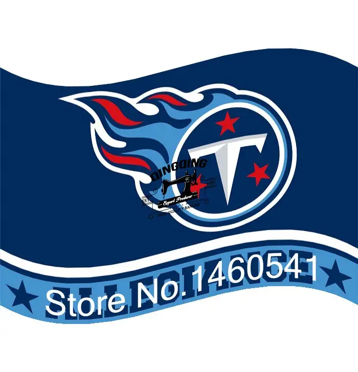 Tennessee Titans Flag 3ft X 5ft Polyester Nfl Banner