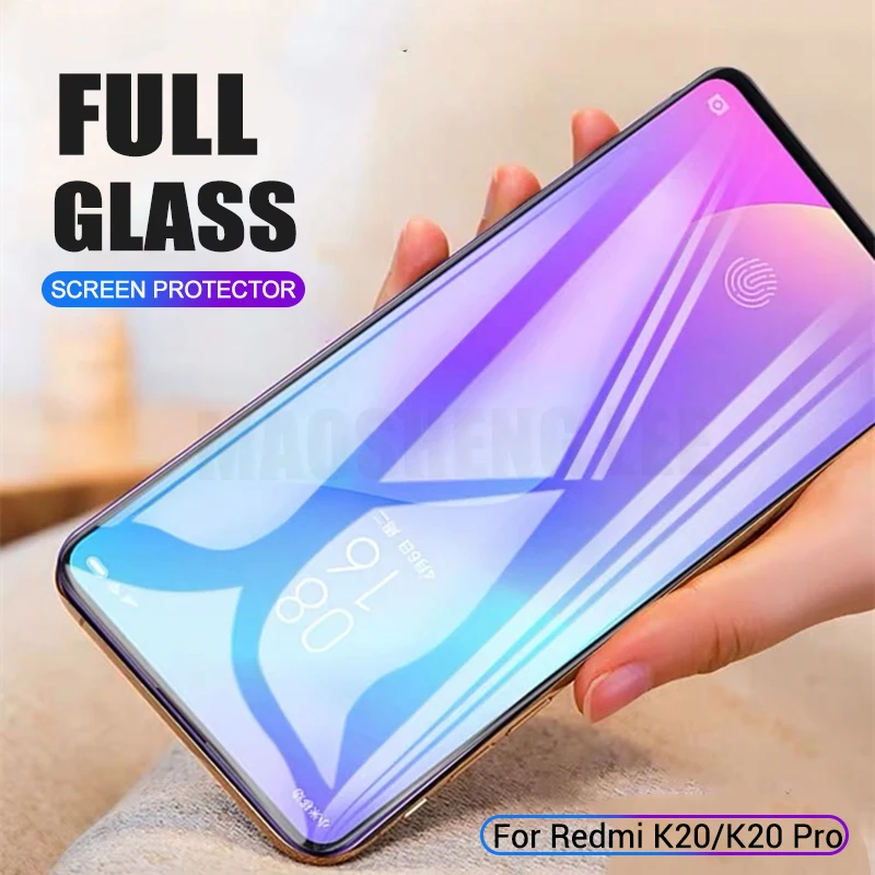 Закаленное стекло 2 шт./лот для Xiaomi Redmi K20 Mi 9T Pro защита экрана Anti Blu Ray защитное
