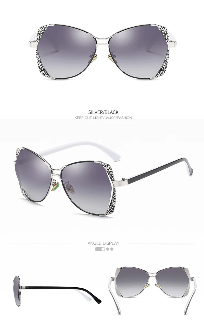 2018 Star Style HD Polarized Women Luxury Sunglasses Brand Designer latest female UV400 ladies Sun Glasses with box large sunglasses