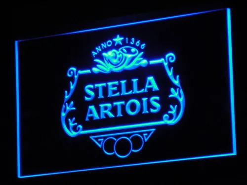 

a075 Stella Artios Anno 1366 Bar LED Neon Light Signs with On/Off Switch 20+ Colors 5 Sizes to choose