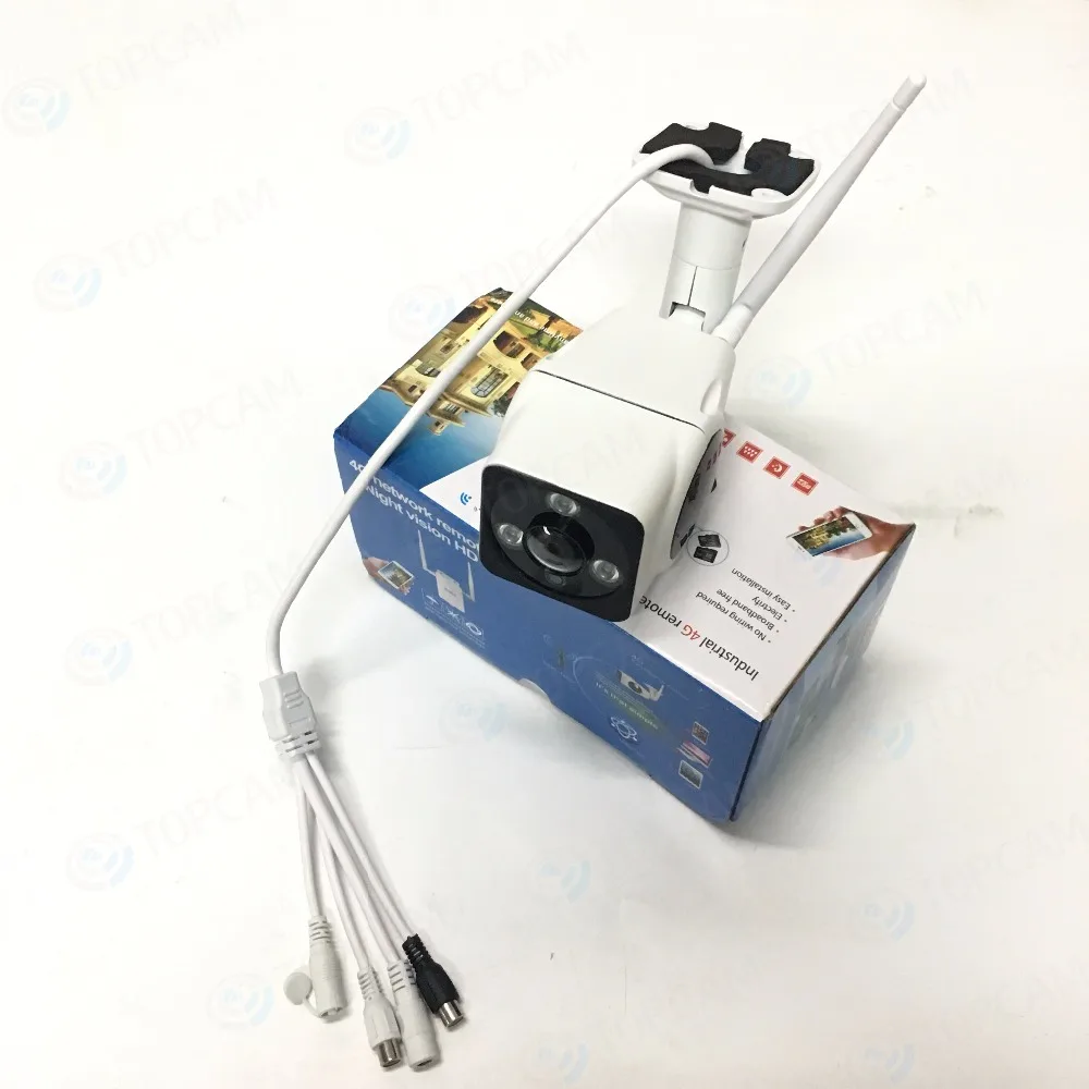 

Industrial 4G remote monitoring Camera Night Vision HD 730P 3G 4G IP Network Camera