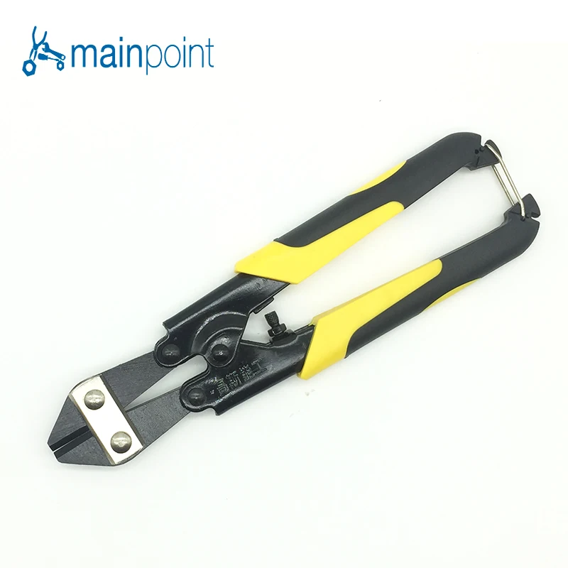 

Mainpoint New 8Inches Two-color Handle Mini Bolt Cutter Steel Wire Cutting Plier 65 # Manganese Steel Crimping Plier Cutter Tool