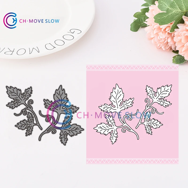 

CH vine leaves Metal Cutting Dies 3D DIY Scrapbooking Carbon Sharp Craft Die Photo Invitation Cards Decoration