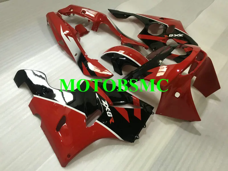 Комплект обтекателей для мотоциклов KAWASAKI Ninja ZX6R 94 95 96 97 ZX 6R 1994 1995 1997 ABS красный