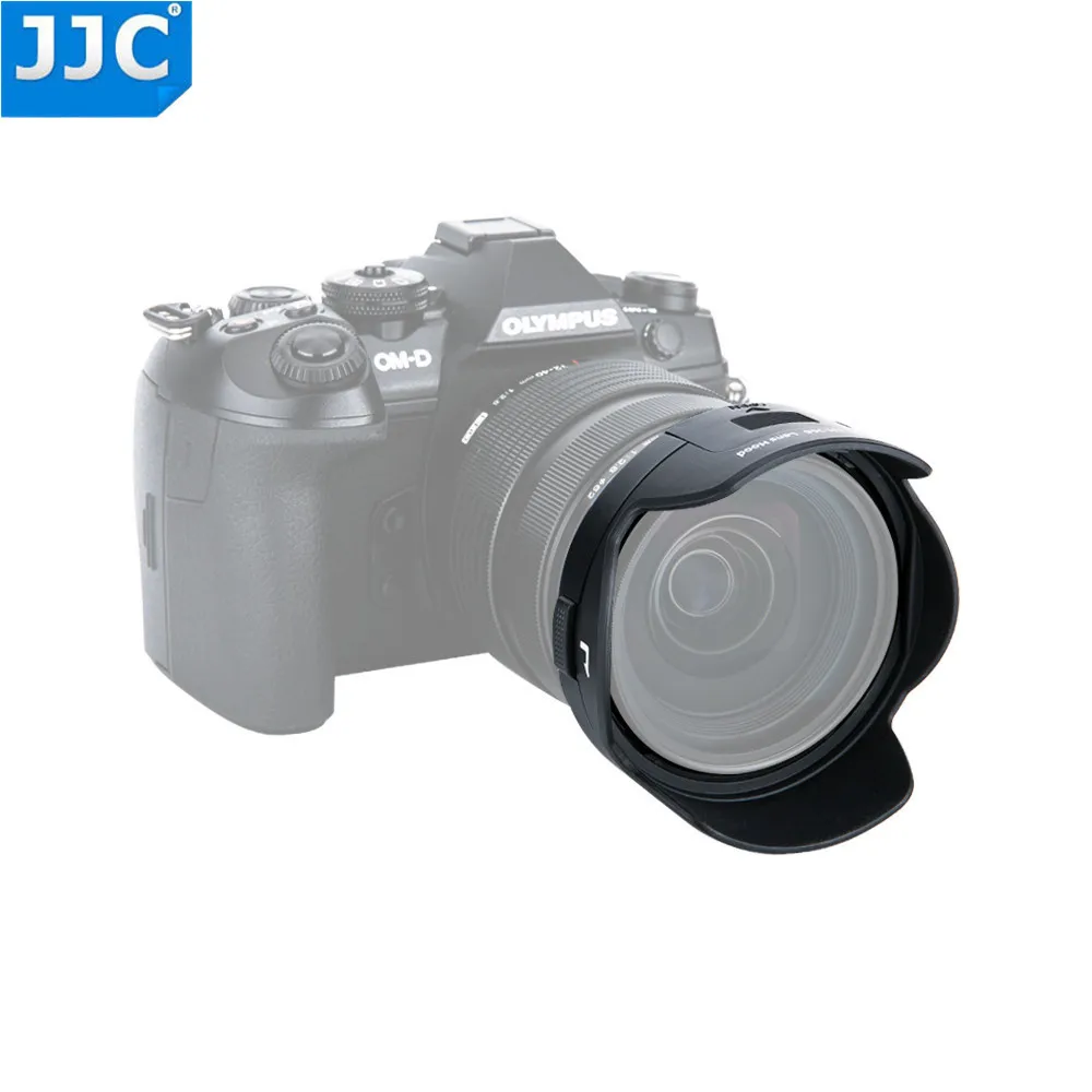 JJC реверсивная бленда объектива для Olympus M. Zuiko Digital ED 12-40 мм f/2,8 PRO объектив подходит CPL фильтр Заменяет Olympus LH-66
