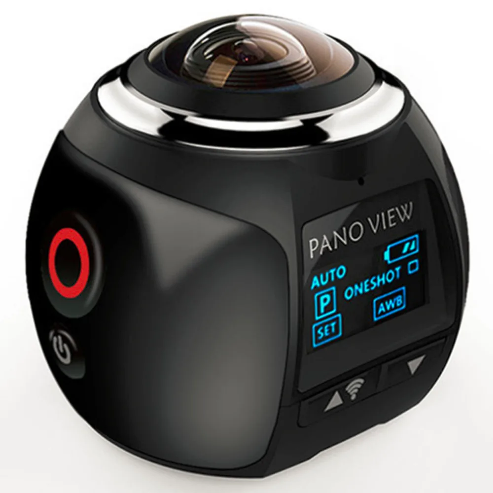 360 Action Camera Wifi Mini Panoramic Camera Ultra HD Panorama Camera 360 Degree Waterproof Sport Driving VR Camera