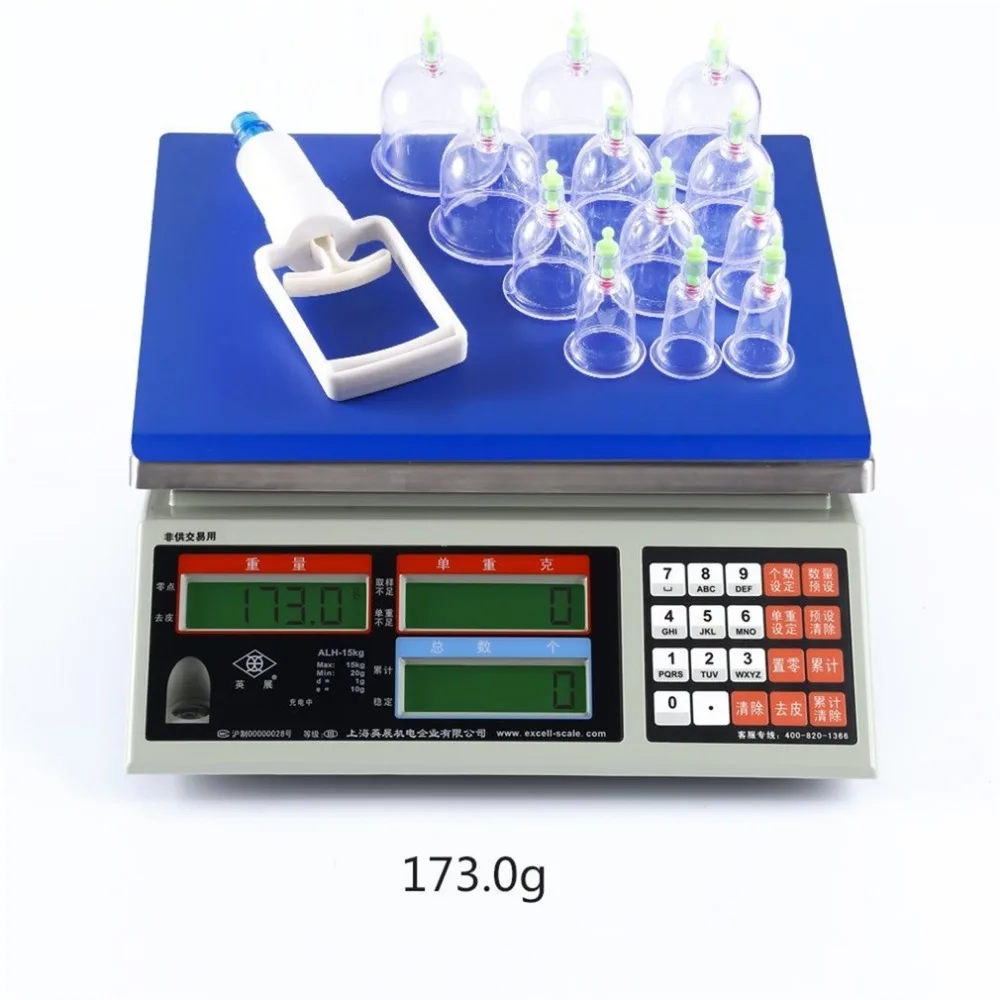 Эффективный китайский медицинский Набор вакуумных банок для похудения, 12 чашек, Набор вакуумных банок для похудения, Набор вакуумных банок для здорового массажа