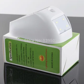 

30pcs/lot Solar Wall Lamp Body Induction 4 LED High Brightness Courtyard Fence Lamp May Illuminate SL-90A