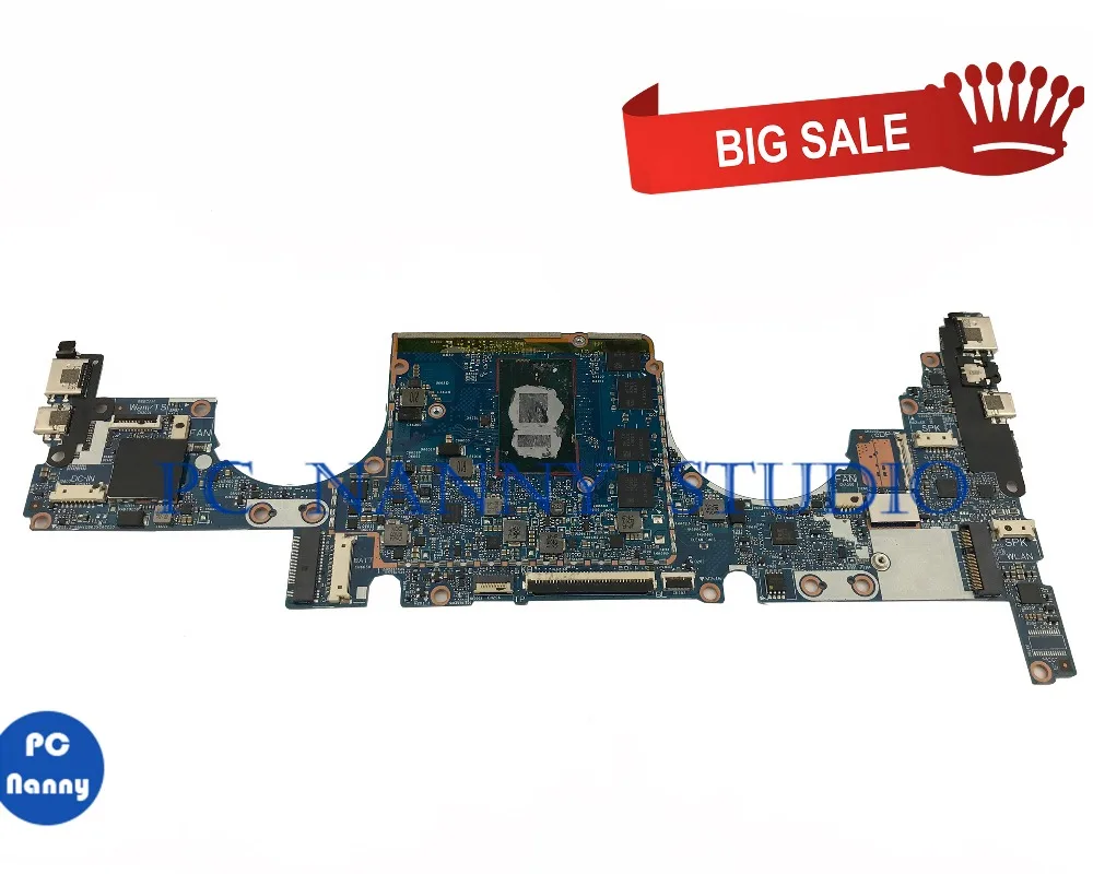 PCNANNY для HP Envy 13 AD007UR AD материнская плата ноутбука 6050A2907701 MB A01 I5 7200U
