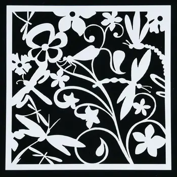 

1PC Dragonfly Shape Reusable Stencil Airbrush Painting Art DIY Home Decor Scrap booking Album Crafts Drop Shipping