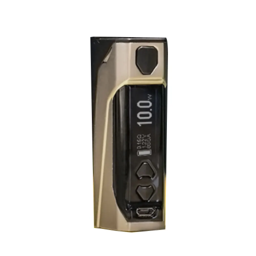 WISMEC CB-60 VW коробка мод с встроенным аккумулятором 2300 мАч и aximum выход 60 Вт и oled-дисплей электронная сигарета Vape мод - Цвет: Серебристый