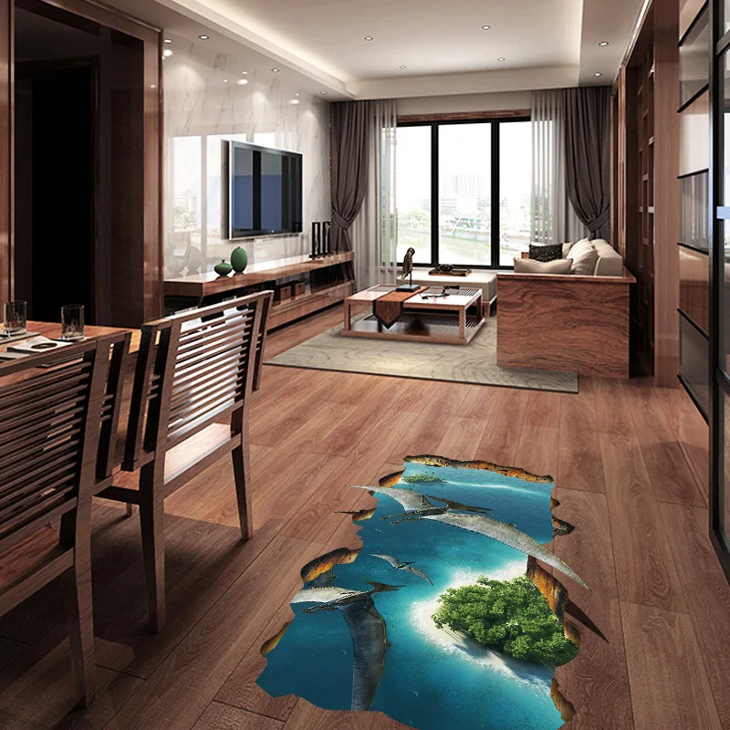 Creatieve Dinosaurus Pterosaur 3D Dier Wereld Muurstickers Woonkamer ... Creatieve Dinosaurus Pterosaur 3D Dier Wereld Muurstickers Woonkamer ...