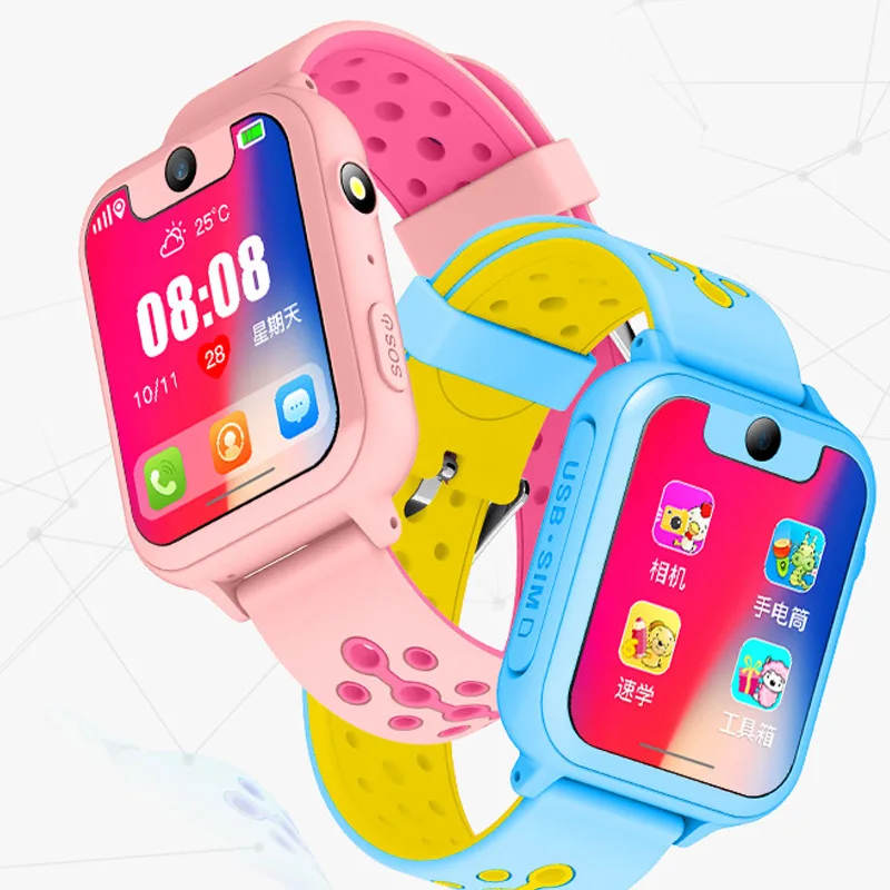 

Children Smartwatch Full Screen Positioning Waterproof Watch with HD Camera ND998
