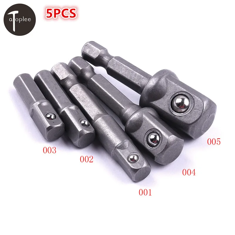 

Universal 5PCS Socket Adapter Wrench Tools Set 1/4" 3/8" 1/2" Socket Adapter Reflex Tool Kit Ratchet Wrench Tool