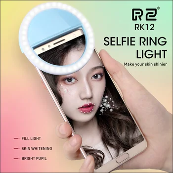 

Portable Selfie Flash Led USB Charge fill light Camera Phone Photography Ring Light Enhancing Photography for iPhone Smartphone