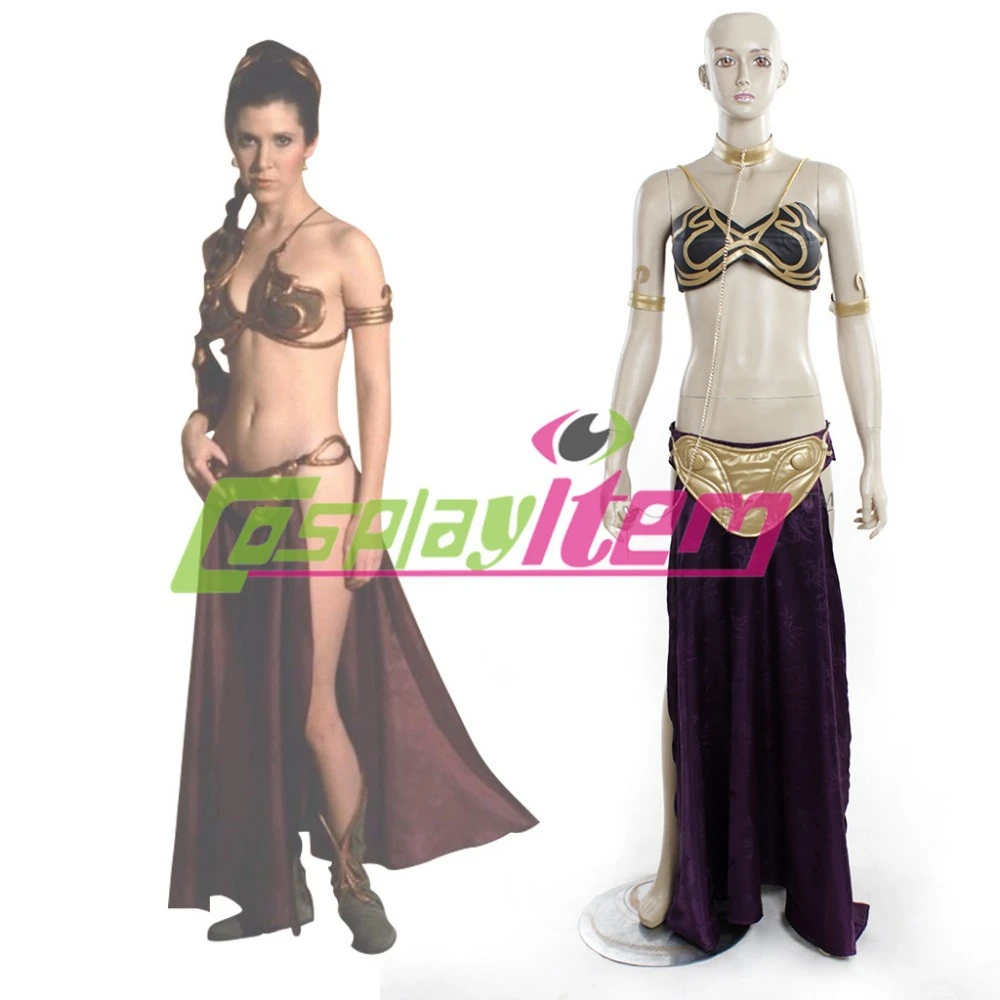 Slave Star Wars Prinzessin Leia Kostum Kleid Halloween Kostum Cosplay Leia Costume Slave Princess Leia Costumeprincess Leia Costume Aliexpress
