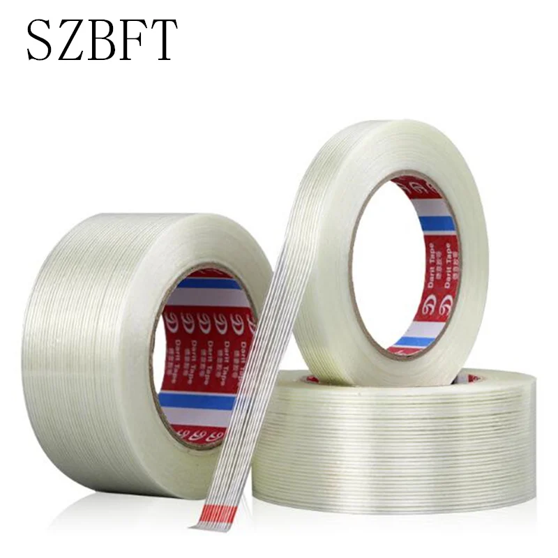 

SZBFT 3pcs high temperature strong grid fiber tape 5-20 mm * 50 M Mold Home Appliance bundled fixed free shipping