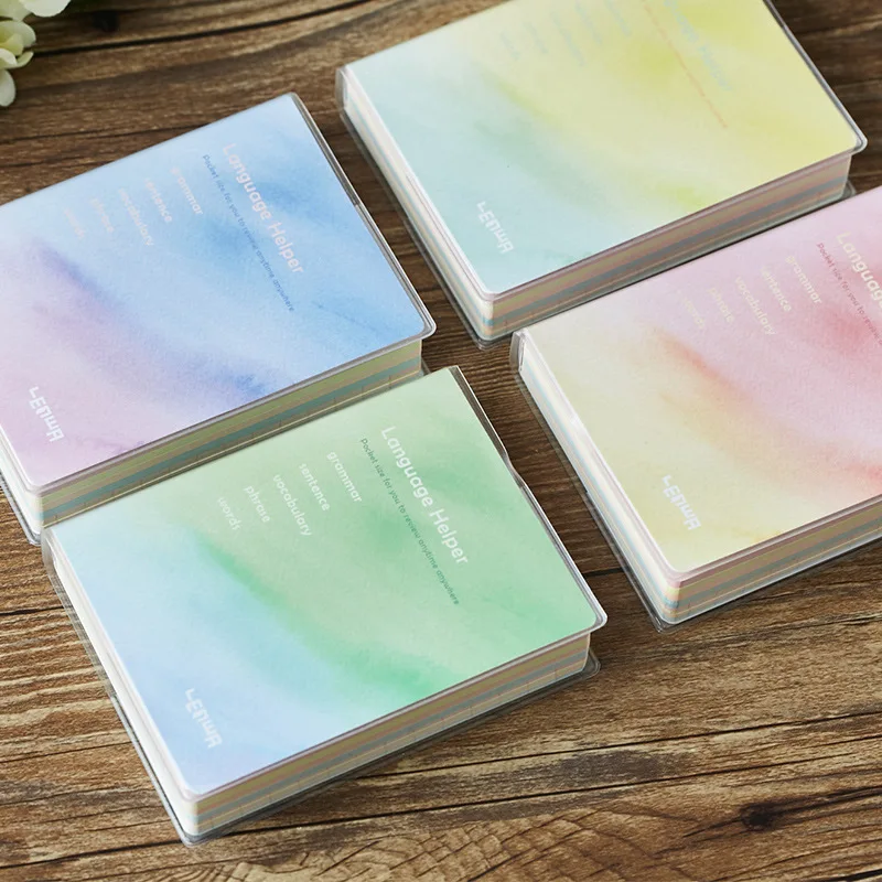 

Student soft copy fresh simple small Portable word Notepad Notebook