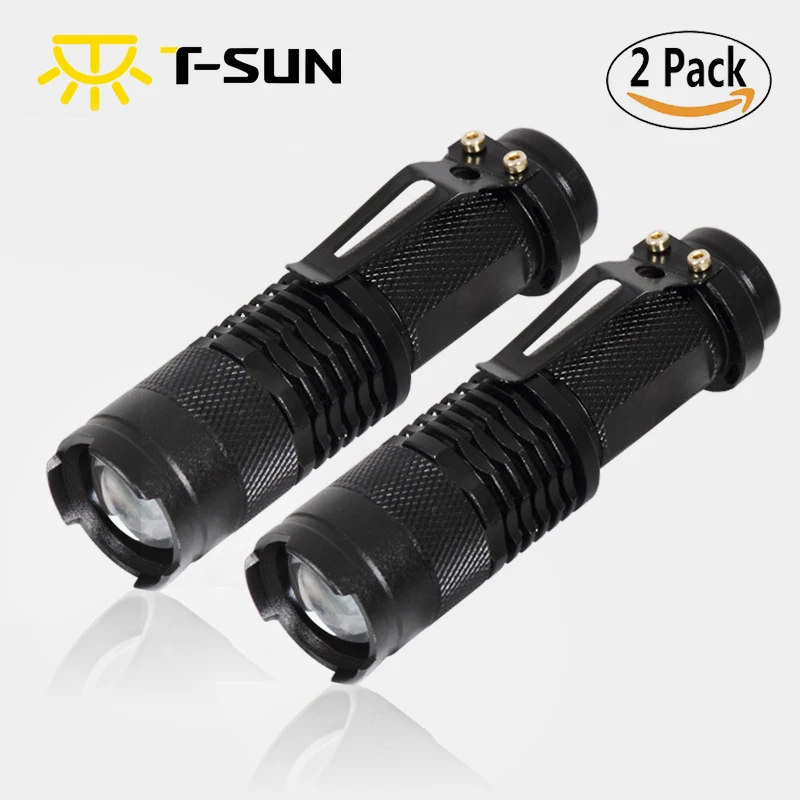 

Mini Portable torch High Power 2000LM Q5 Waterproof LED Flashlight Spot Lamp Portable 3 Models Zoomable Camping Equipment Torch