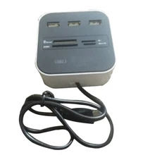 3 High Speed Port USB HUB 2.0 USB Splitter Adapter for Notebook/Tablet Computer PC Peripherals Accessories White