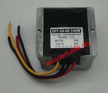 

DC Converter Module 24V(20-35V) Step up to 48V 3A 144W power adaptor Regulator