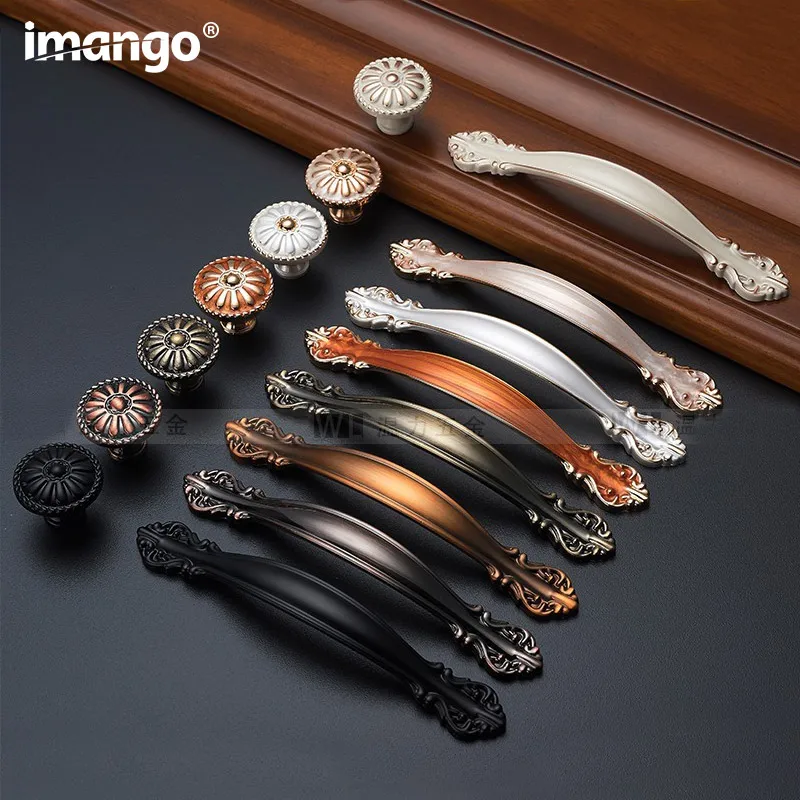 Solid Classic Style Handle Antique Drawer Cabinet Closet Knob and Pull
Interior Door and Kitchen Cabinet Door Pull Hardware