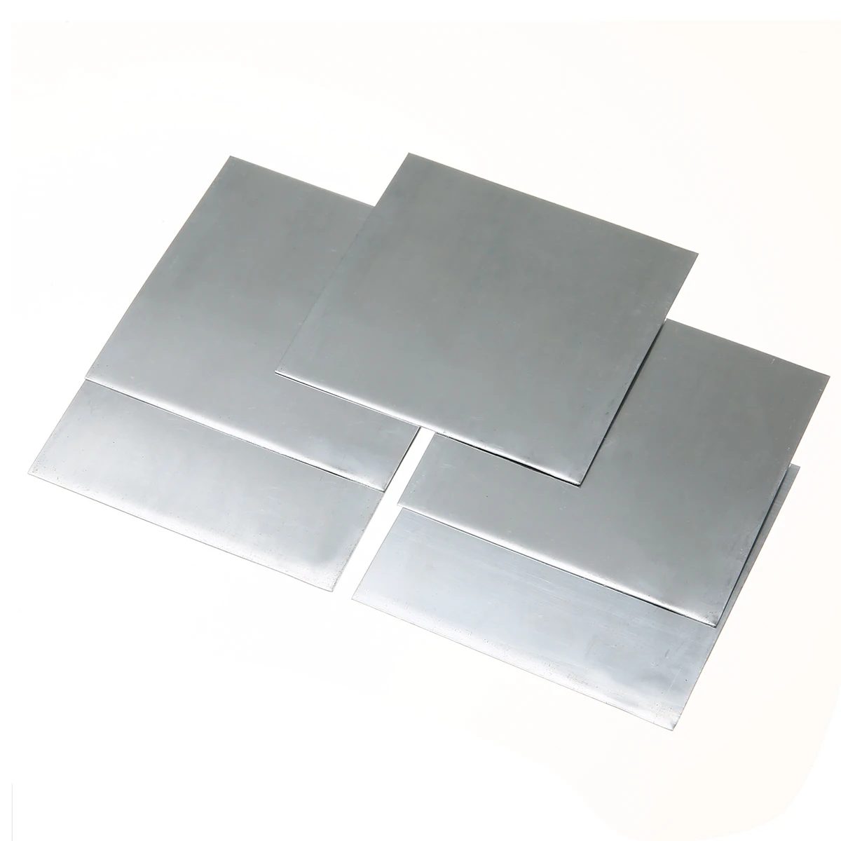 5pcs 0.5mm Thickness Pure Zinc Zn Sheet Plate High-purity 100x100mm Metal Foil Sheet For Experimental Situations