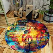 Мультяшный стиль, Индивидуальный Круглый ковер и ковер, современный ковер для спальни, гостиной, большой размер, Заказные ковры 200*200 см