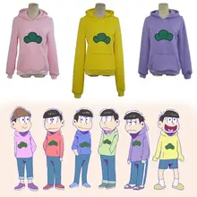 Mr Osomatsusan косплей японского аниме Толстовка свитер утолщение Osomatsu Сан костюм пальто толстовки