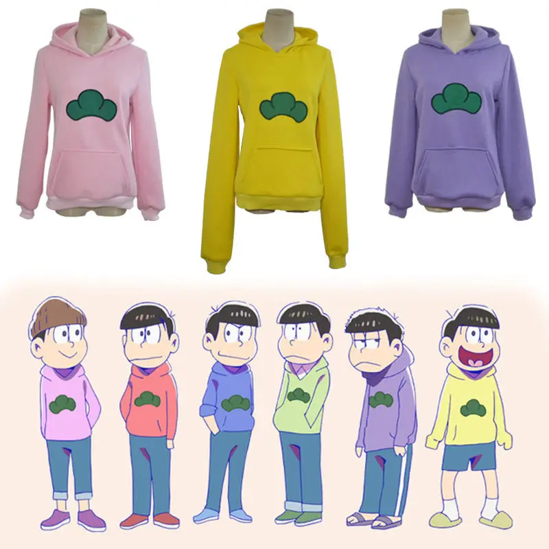 Mr Osomatsusan косплей японское аниме толстовка свитер утепленный костюм Osomatsu san пальто