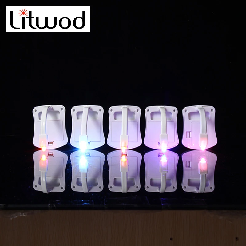 

Litwod Z20 HOT 8 Colors LED Toilet RGB Night light Motion Activated Sensor Toilet Light Sensitive Battery-operated Lamp 3d lamp