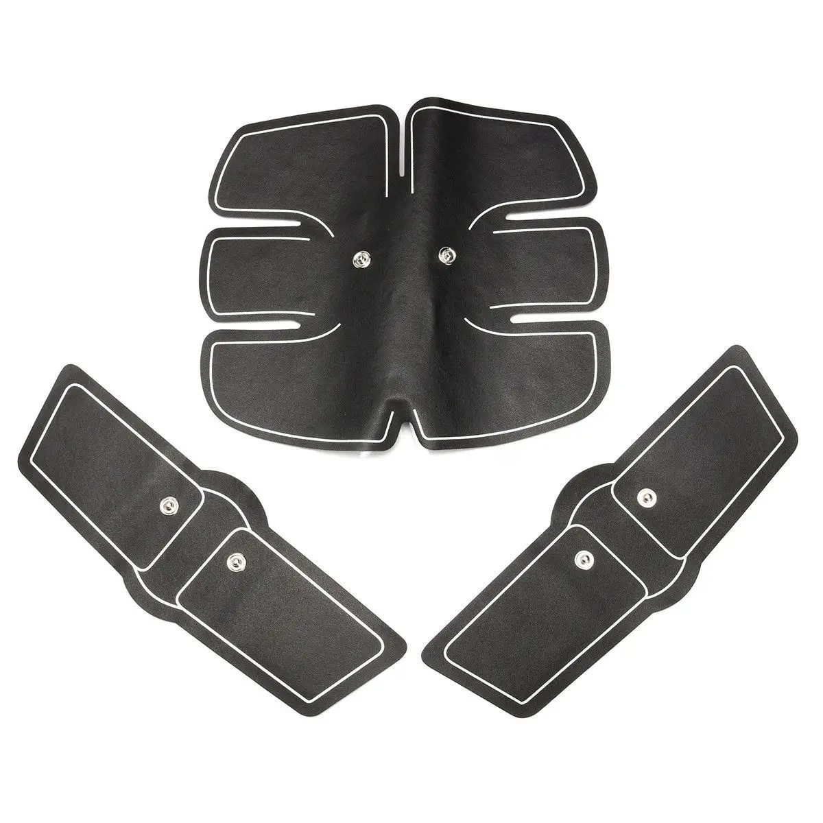 

Muscle Toner, Abdominal Toning Belt EMS ABS Muscle Trainer Wireless Portable Unisex Fitness Training Gear for Abdomen/Arm