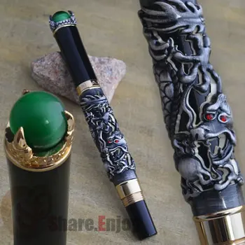 

JINHAO GREY DRAGON KING PLAY PEARL ROLLER BALL PEN OVERLORD