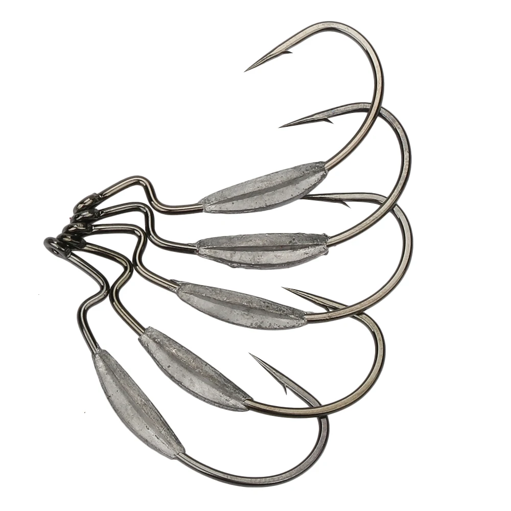 20 шт. рыболовные крючки с зазубринами 1 # 2/0 #|lead offset hook|offset hookfishing hook |