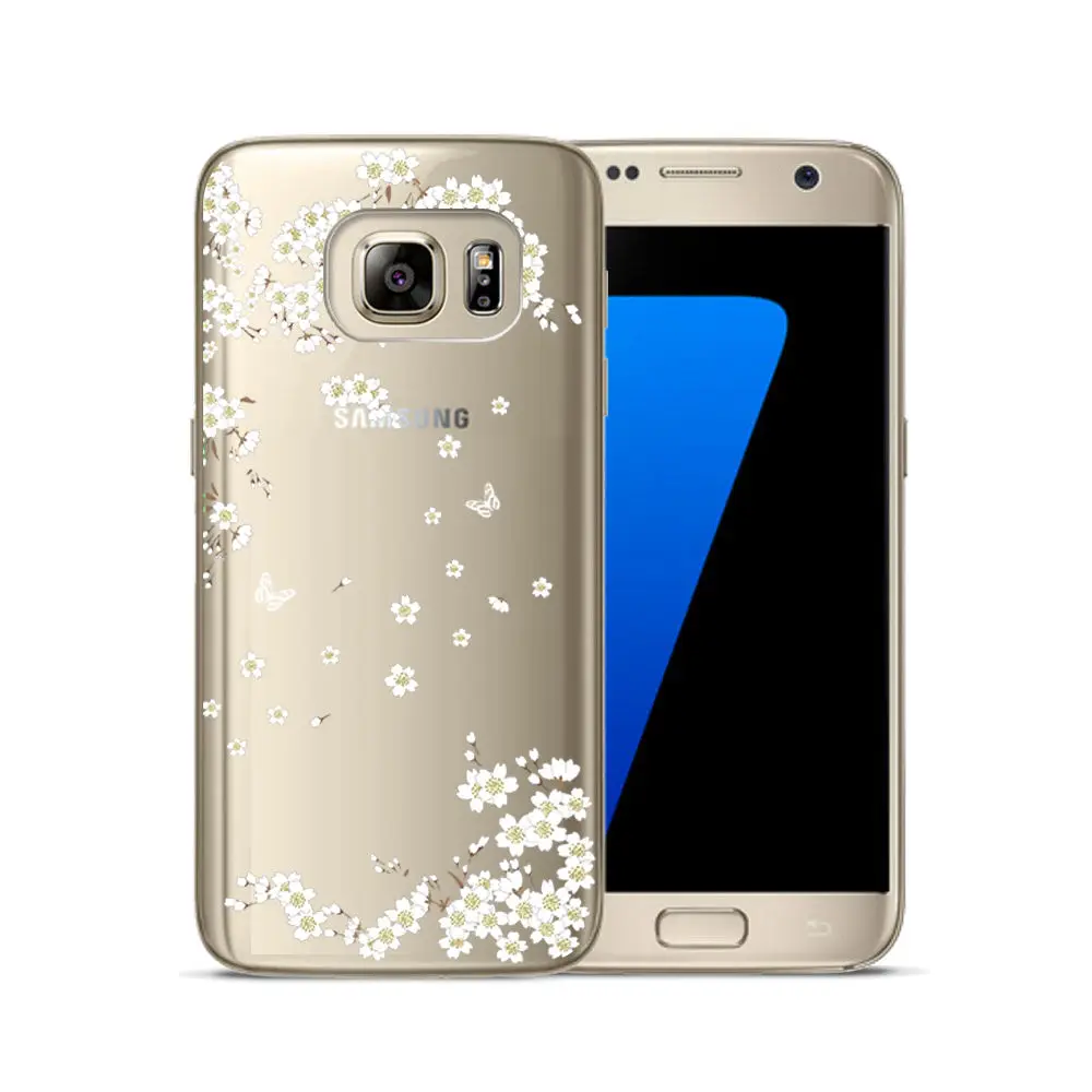 Soft TPU Case FOR Samsung S9 Plus Smart Back Protective Phone Case FOR Samsung S8 Clear painted Case FOR Galax S6 S7 S8 Plus S9 (15)