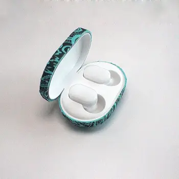 

New Beautiful Pattern Silicone Case Protective Cover For Xiaomi Airdots TWS Bluetooth Earphone Youth Version Headset qiang