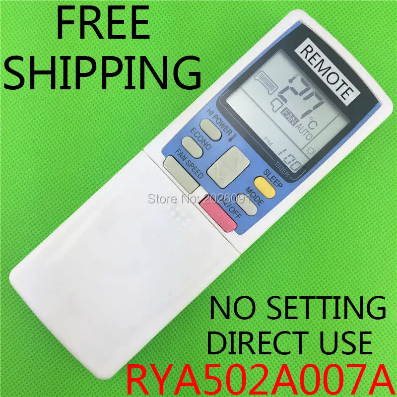 

FREE SHIPPING BRAND NEW AC Remote Control RYA502A007A for Mitsubishi Air Conditioning Parts