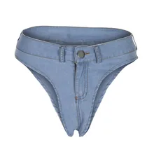 JAYCOSIN женская одежда светло-голубые сексуальные плюс размер 3XL джинсовые шорты летние модные узкие джинсы скинни треугольные Трусы-шорты