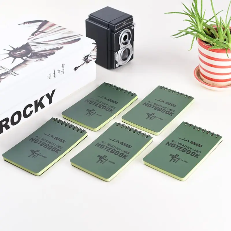 

Tactical Notebook All Weather Waterproof Writing Paper Note Book Military Outdoors Camping