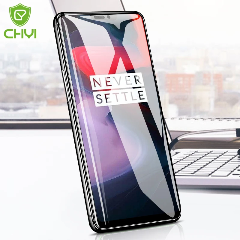 

CHYI 3D Curved film For Oneplus 6T Screen Protector Hydration Film One plus 6 Full Screen Cover With Tool Not Tempered Glass