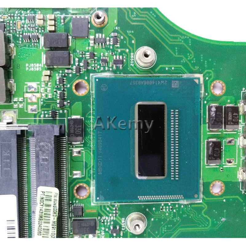 AK N550JV для ASUS N550jv N550JK N550J N550JX материнская плата для ноутбука i7 процессор GT750 2 Гб GPU Материнская плата Тест новая материнская плата