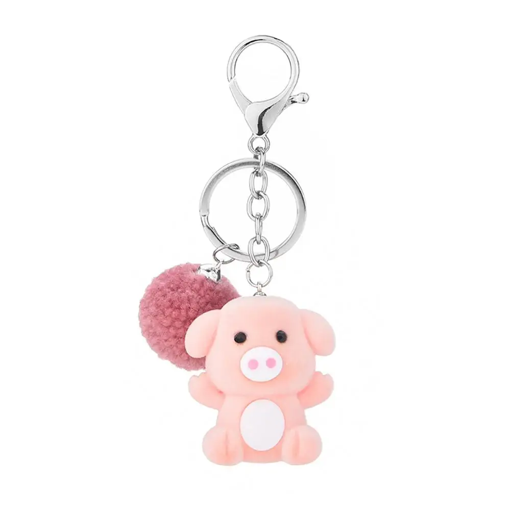 

BLUELANS Creative Fortune Piggy Pendant Auto Keychain Key Ring Key Holder Bag Decor Gift