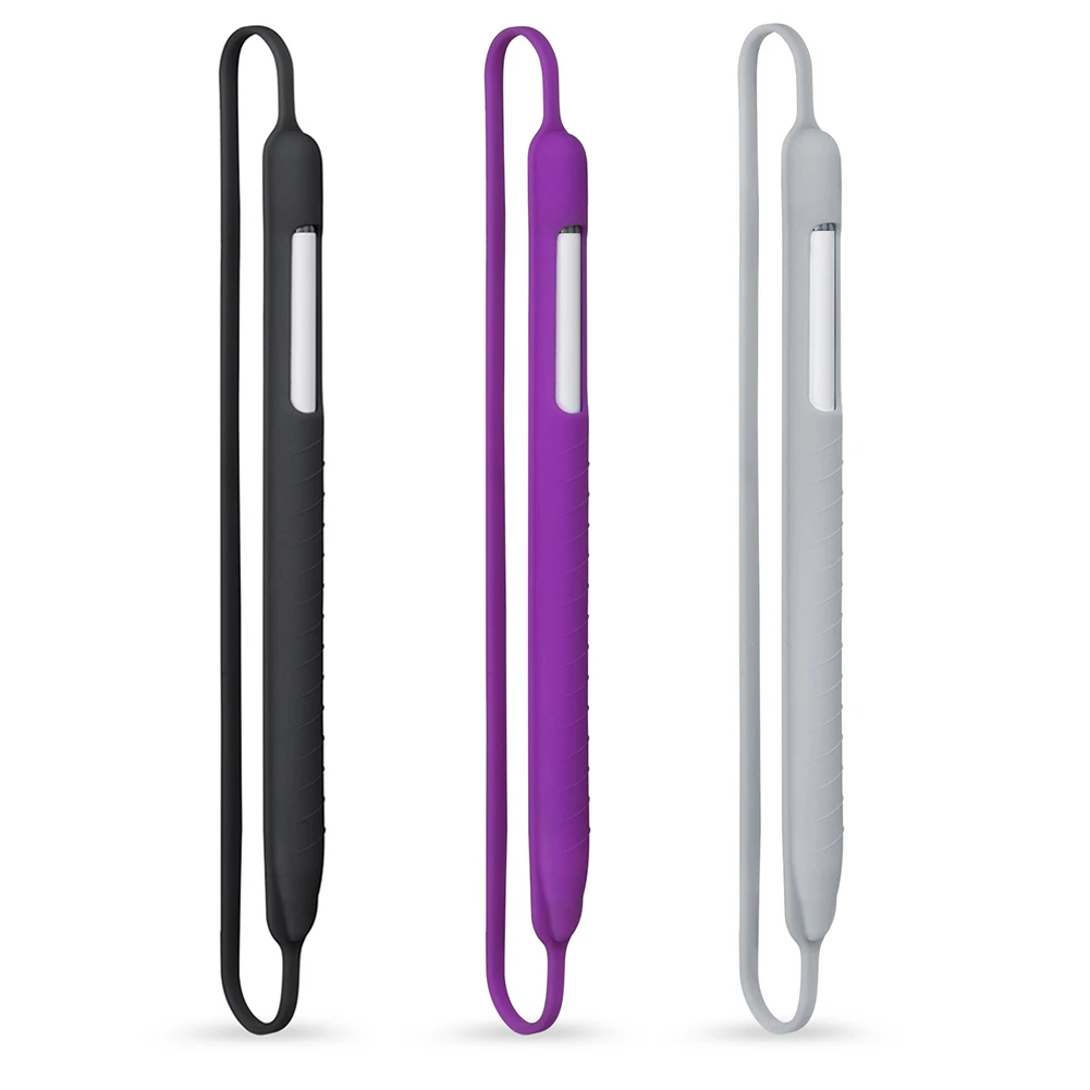 New Soft Silicone Pencil Case Sleeve For Apple Pencil Generation 1 Generation 2 Cover Case 360 Full Protective Tablet Touch Pens Aliexpress