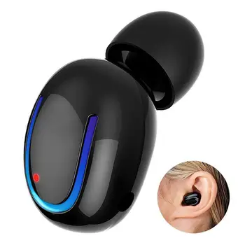 

Bluetooth earphones Black Wireless earphone Mini Single Earpiece Smallest Earbud Earphone 60MAH 5-6 hours for iPhone Android r30