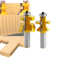 v groove Everlasting 2x קרביד 45 dregree נתב Bit 1/2" שאנק x 1-1 / 8" לשון שהותאמה & Groove V-Notch חדש (3)