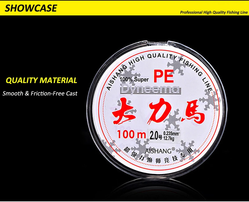 Linha de Pesca Linha de Pesca para a Carpa Isca de Pesca 100 m Extremo Forte 4 Vertentes pe Trançada 8lb 90lb Cinza Jogo Mar Multifilament para a Carpa Mod. 1086878 11 Esporte e Lazer
