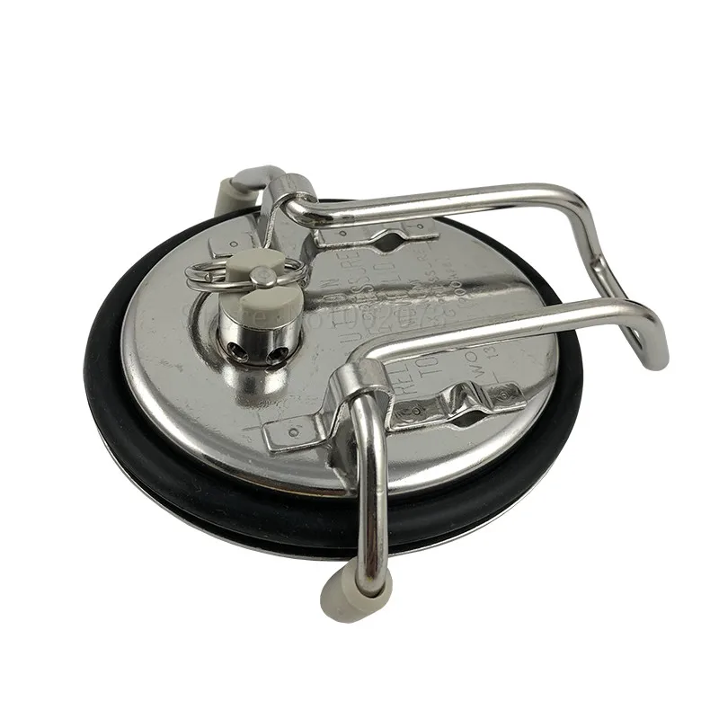 2pcs Cornelius Corny Keg Lid with O-Ring & Pressure Relief Valve Ball Pin Soda Keg - Draft Home Brew Beer Hobbyist (10)